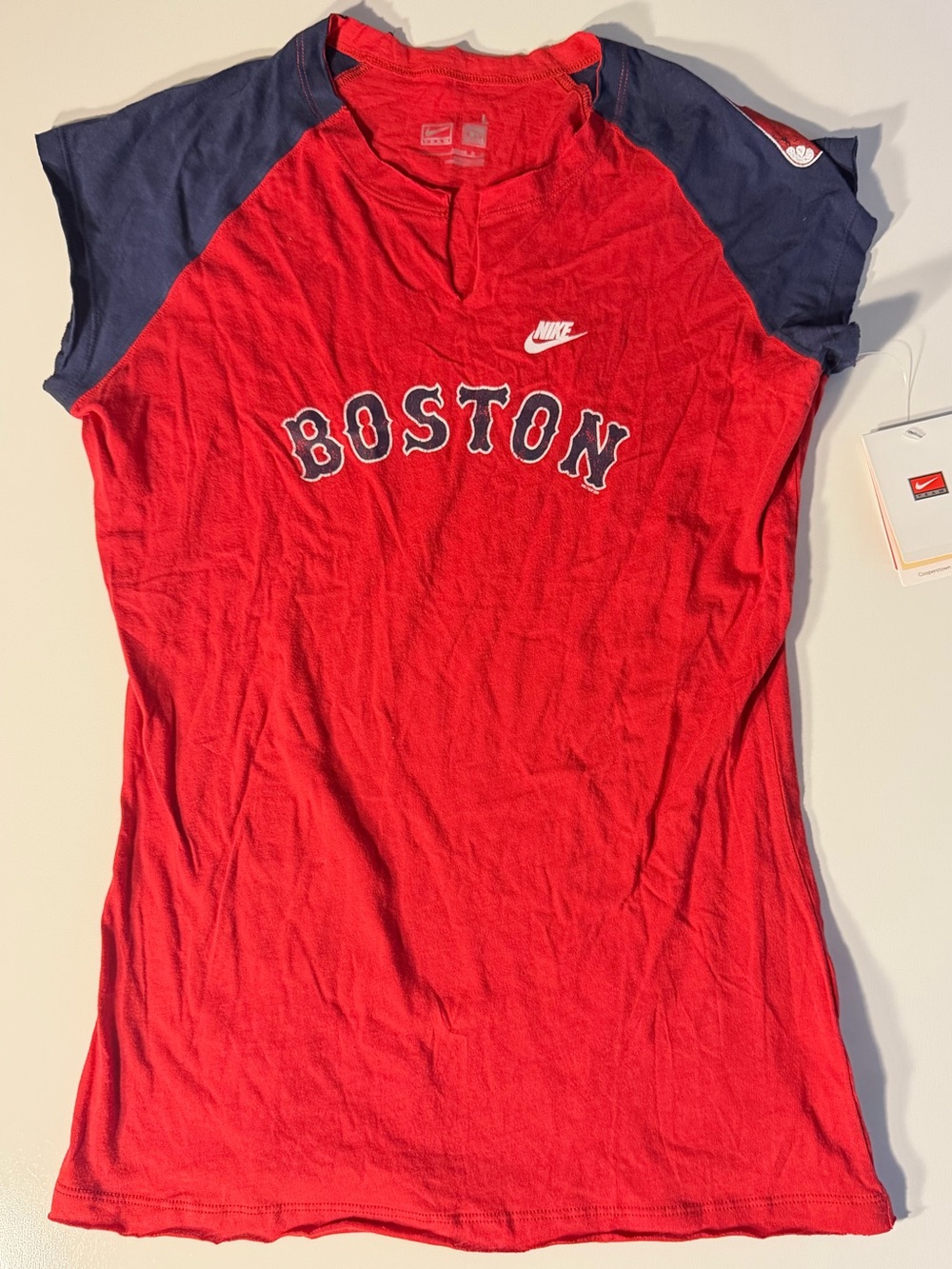Nike | Boston Red Socks MLB Women’s Cooperstown Collection Short Sleeve Tee